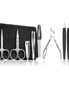 DuKaS Premium Line Solingen 252 Set de manichiură geanta din piele Black
