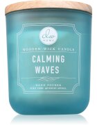 DW Home Signature Calming Waves lumânare parfumată cu fitil din lemn 326 g