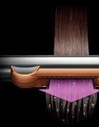Dyson Airstrait HT01 Silver/Copper placa de intins parul 1 buc