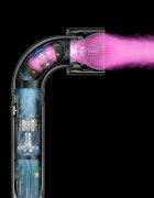Dyson Supersonic r HD17 T1/T2 ceramic pink/rose gold uscator de par pentru uz profesonial 1 buc