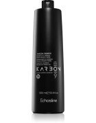 Echosline CHARCOAL Karbon 9 șampon cu ingrediente active de cărbune pentru par degradat sau tratat chimic 1000 ml