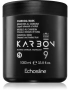 Echosline CHARCOAL Mask Masca de par cu cărbune activ 1000 ml