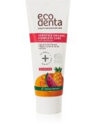 Ecodenta Organic Kids Certified Organic Juicy Fruit pasta de dinti pentru copii 75 ml
