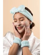 EcoTools Cleansing Headband & Wristband Set set pentru demachiere cu bentiță cosmetică