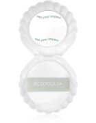 EcoTools Sea Gems Pearl Puff + Case oglinda cosmetica cu puf pentru pudră 1 buc