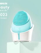 Eggo Sonic Skin Cleanser dispozitiv sonic de curățare faciale Green 1 buc