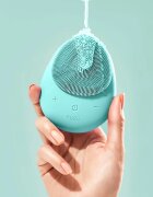 Eggo Sonic Skin Cleanser dispozitiv sonic de curățare faciale Green 1 buc
