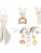 eliNeli Gift Set 4 in 1 set cadou pentru bebeluși Bunny 1 buc
