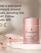Elizabeth Arden Retinol + HPR Ceramide RAPID SKIN RENEWING EYE CREAM cremă de ochi cu efect de netezire și de iluminare 15 ml