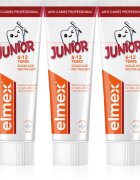 Elmex Anti-Caries Professional Junior pastă de dinți pentru copii 3x75 ml