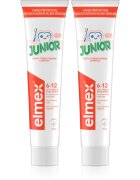 Elmex Junior 6-12 Years Pasta de dinti pentru copii. 2 x 75 ml