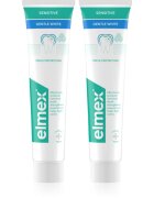 Elmex Sensitive Whitening pasta de dinti din ingrediente naturale pentru dinti mai albi 2x75 ml