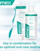 Elmex Sensitive Whitening pasta de dinti din ingrediente naturale pentru dinti mai albi 2x75 ml