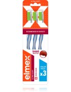 Elmex Swiss Made Periuțe de dinți ultra soft Yellow + Blue + White 3 buc