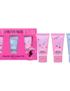 Emily In Paris Hand & Nail Cream Trio set cadou de maini 3x30 ml
