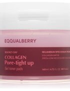 EQQUALBERRY Collagen Pore-Tight Up Gel Toner Pads dischete de tonifiere pentru micsorarea porilor 60 buc
