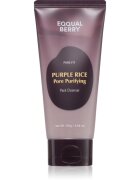 EQQUALBERRY Purple Rice Pore Purifying Pack Cleanser Spuma curatare intensa. cu efect de exfoliere 130 g