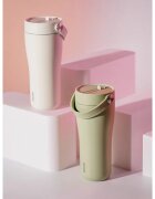 EQUA Carry Cup cană din oțel inoxidabil termo Matcha 1 buc