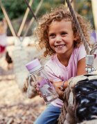 EQUA Kids sticlă pentru apă pentru copii Elephant 1 buc