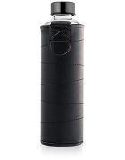 EQUA Mismatch sticlă pentru apă + husă din piele artificială culoare Graphite 1 buc