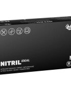 Espeon Nitril Ideal3 Black mănuși din nitril fără pudră mărime M 100 buc