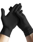 Espeon Nitril Ideal3 Black mănuși din nitril fără pudră mărime M 100 buc