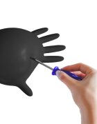 Espeon Nitril Ideal3 Black mănuși din nitril fără pudră mărime M 100 buc