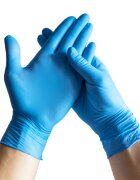 Espeon Nitril Ideal3 Blue mănuși din nitril fără pudră mărime S 100 buc