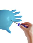Espeon Nitril Ideal3 Blue mănuși din nitril fără pudră mărime S 100 buc