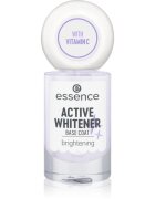 essence Active Whitener Base Coat lac intaritor de baza pentru unghii cu efect de albire 8 ml