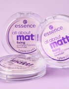 essence All About Matt! pudra cu efect de matifiere 9 g