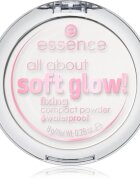 essence All About Soft Glow! Pudră transparentă de fixare pentru o piele mai luminoasa 8 g