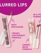 essence Blur Soufflé balsam de buze colorat cu efect matifiant culoare 06 Nude Cocoa 3 g