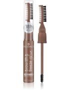 essence Brow Lift & Freeze gel incolor pentru sprâncene culoare 03 Medium Brown 7 ml