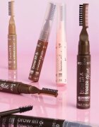 essence Brow Lift & Freeze gel incolor pentru sprâncene culoare 03 Medium Brown 7 ml