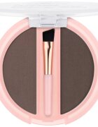 essence Brow Powder Duo set pentru sprancene culoare 03 Dark 1.8 g