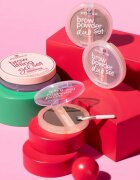 essence Brow Powder Duo set pentru sprancene culoare 03 Dark 1.8 g