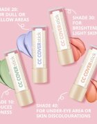 essence CC COVERstick corector cremos stick culoare 20 Purple 6 g