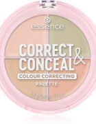 essence CORRECT & CONCEAL paleta corectoare pentru uniformizarea nuantei tenului 4.4 g