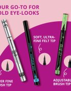 essence Flick it! contur de precizie rezistent la apă pentru ochi culoare 01 Black 0.5 ml