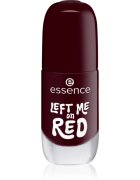essence Gel Nail Polish lac de unghii sub forma de gel culoare 12 LEFT ME on RED 8 ml