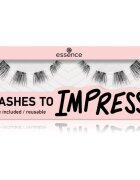 essence LASHES TO IMPRESS gene false cu lipici 8 buc