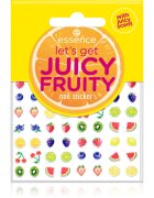 essence let's get JUICY FRUITY folii autocolante pentru unghii 56 buc