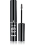 essence Make Me Brow gel pentru sprancene culoare 08 Black Brows 3.8 ml