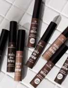 essence Make Me Brow gel pentru sprancene culoare 08 Black Brows 3.8 ml