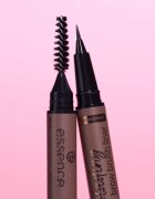 essence Microblading creion pentru sprancene cu pensula culoare 04 Dark Brown 0.6 ml