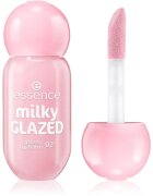 essence milky GLAZED balsam de buze colorat stralucitor culoare 02 Strawberry Whip 4 ml