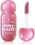 essence milky GLAZED balsam de buze colorat stralucitor culoare 04 Berry Au Lait 4 ml