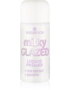 essence milky GLAZED baza hidratantă de machiaj cu efect iluminator 50 ml
