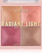 essence Radiant Light paletă cu iluminatoare și farduri de obraz culoare Signature Light 11 g